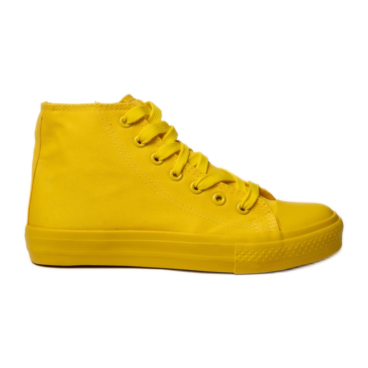 Sneaker da donna classiche gialle giallo