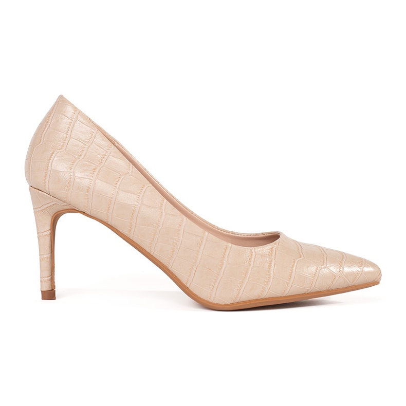Seastar Pompe di beige leggera sul tallone alto