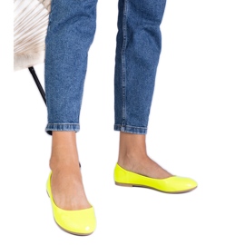 Ballerine varnnee neon gialle giallo