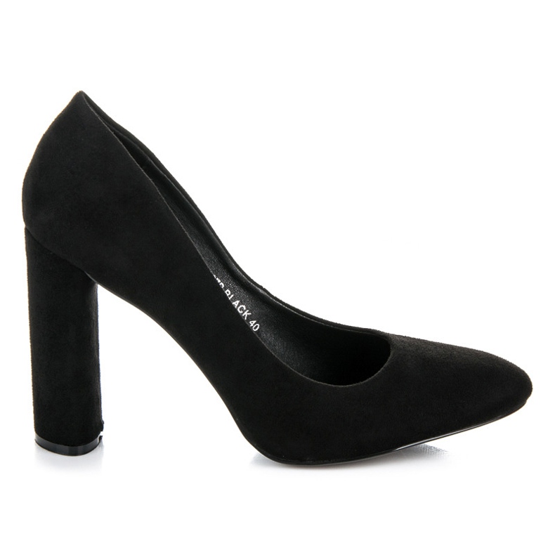 Seastar Décolleté in camoscio nero