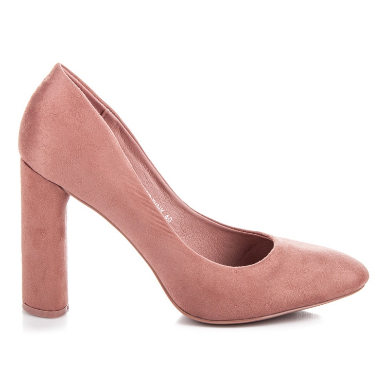 Seastar Décolleté in pelle scamosciata rosa