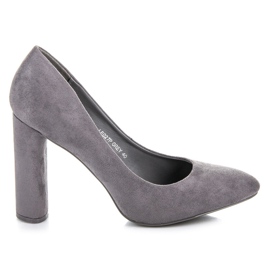 Seastar Décolleté in pelle scamosciata grigio