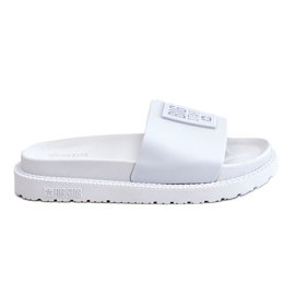 Pantofole da donna Big Star LL274428 Bianche bianco