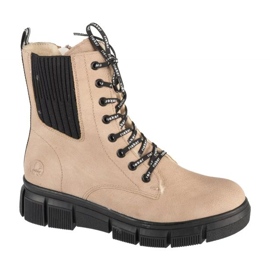 Bootie Rieker x3414-60 scarpe beige