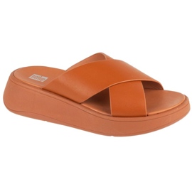 Scarpe fw5-592 FITFLOP in modalità piatta FW5-592 marrone