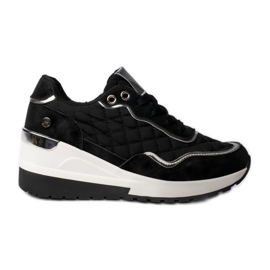 Sneaker femminili Veltara Black nero