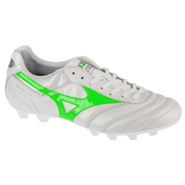 Mizuno Morelia II Giappone FG P1GA250137 Scarpe da calcio bianco