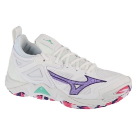 Mizuno Wave Momentum 3 V1GC231220 Scarpe bianche bianca
