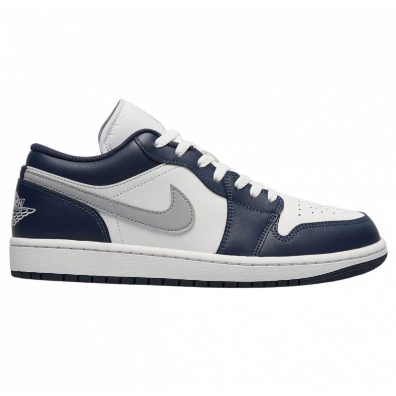 Nike Air Jordan 1 Basso 553558-141 Scarpe blu navy