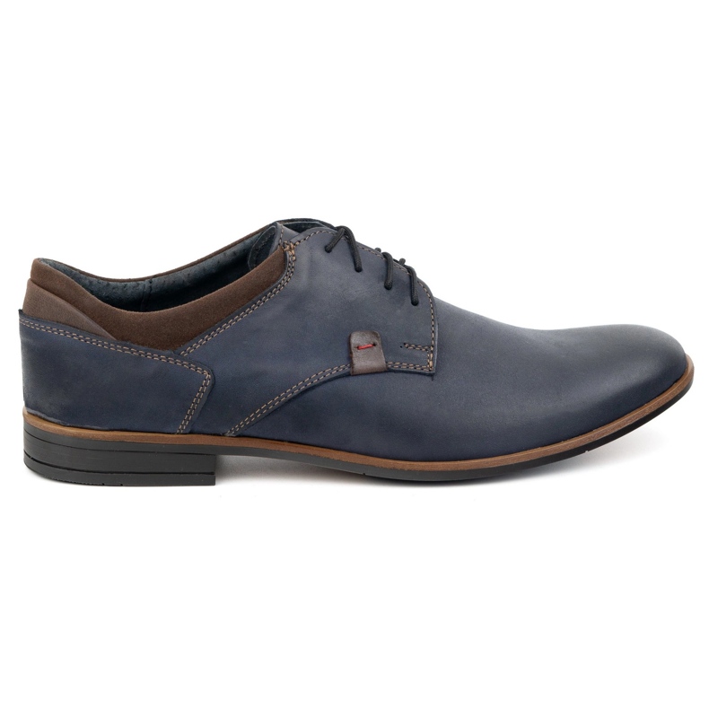 Scarpe Olivier 263GT, pelle formale blu scuro