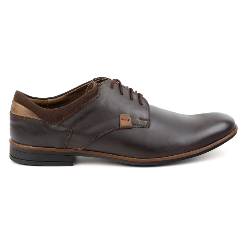 Scarpe marrone olivier 263gt in pelle