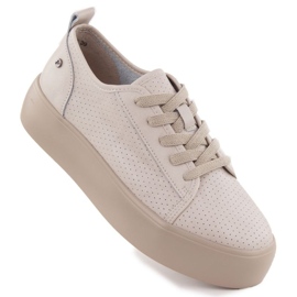 Creepers scarpe sportive filippo paw524b beige