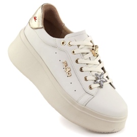 Scarpe sulla piattaforma Filippo Paw592 Beige