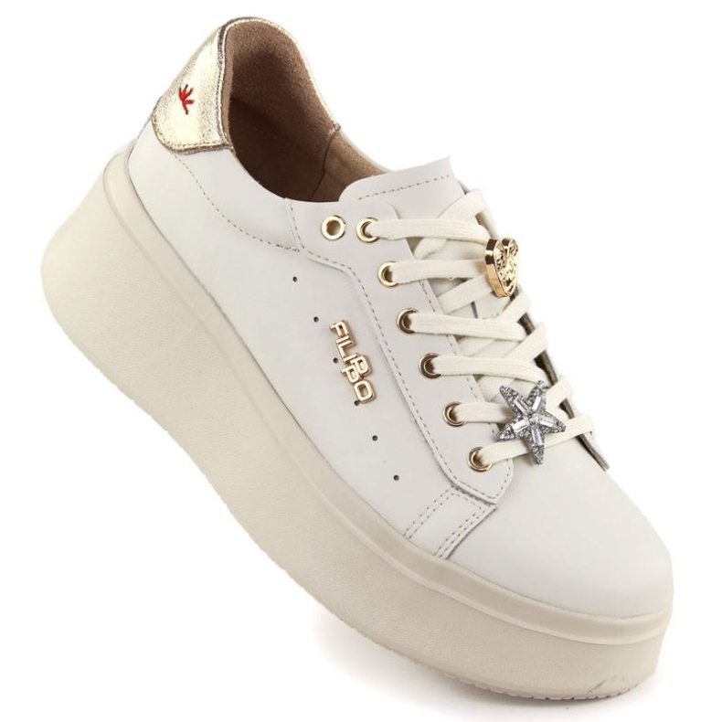 Scarpe sulla piattaforma Filippo Paw592 Beige