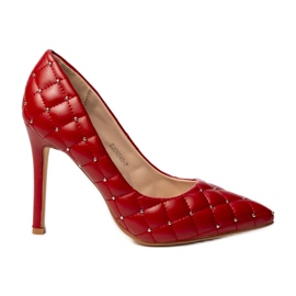 Tacchi alti rossi lumor da donna rosso