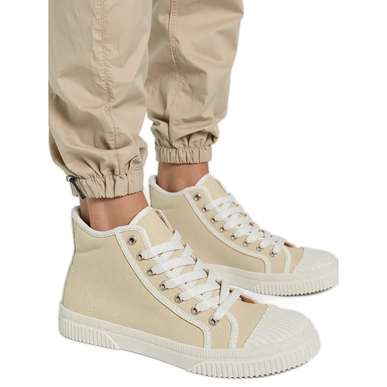 Sneaker da donna nolvia beige