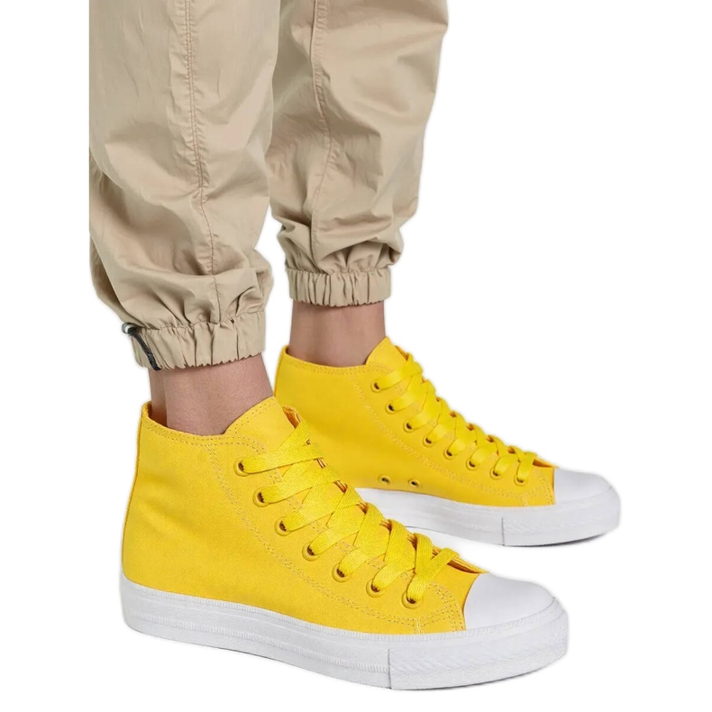 Sneaker da donna Livio Yellow giallo