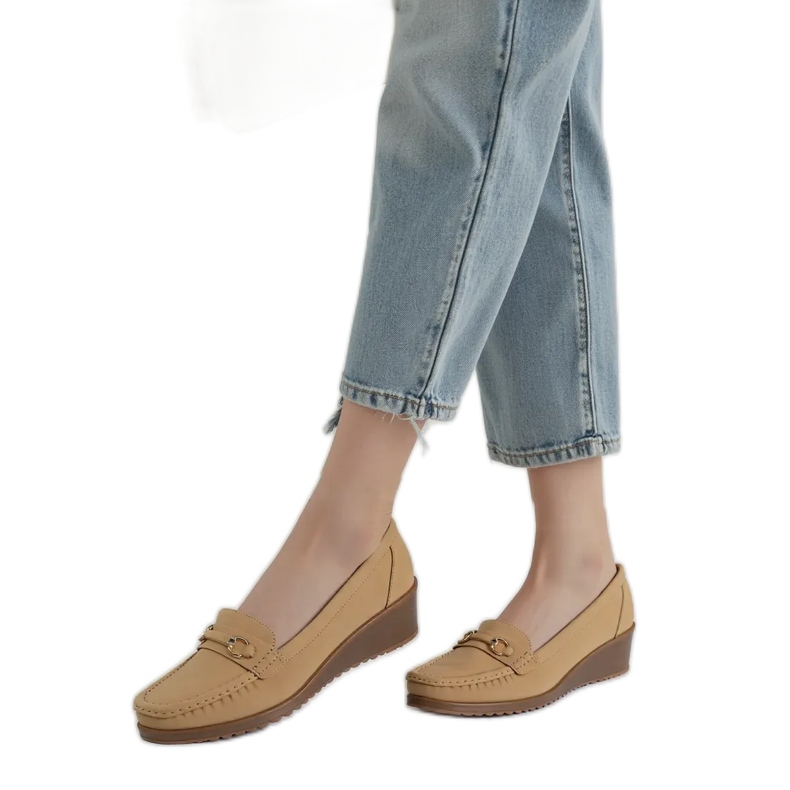 Mocassini da donna Mirena Khaki verde