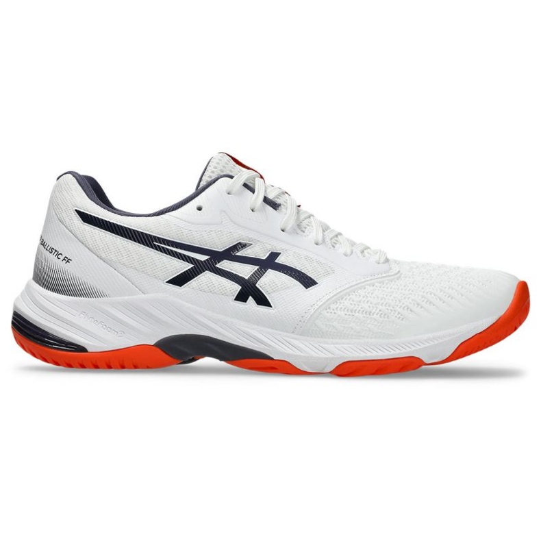 ASICS Netburner Ballistic FF 3 1051A073105 Scarpe bianche bianca