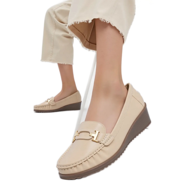 Mocassini velora beige