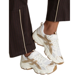 Sneaker beige da donna