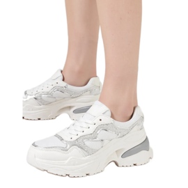 Sneaker glam bianca