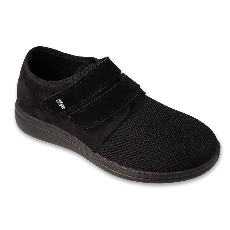 Dr.ORTO Befado scarpe da uomo con velcro, pu 074M004, nero