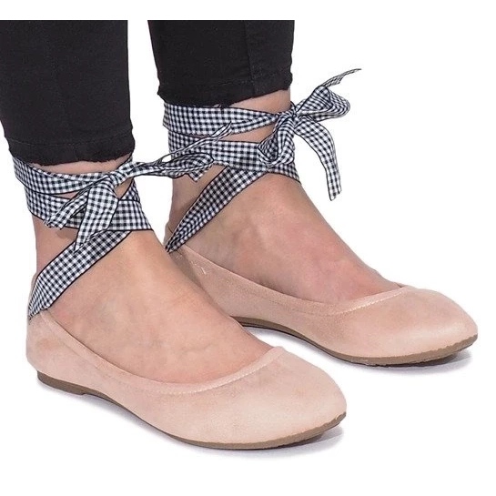D/GMR Ballerine rosa con fiocco Acro