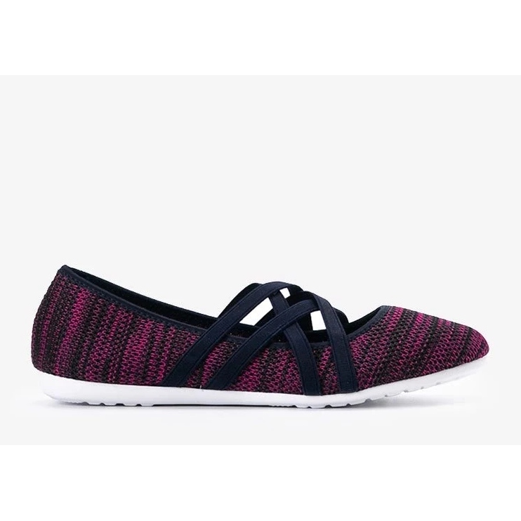 D/GMR Ballerine di materiale rosa Janae