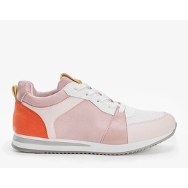D/GMR Sneakers rosa Elaine in ecopelle