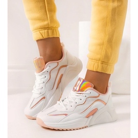 D/GMR Sneakers Ingram bianche olografiche bianco