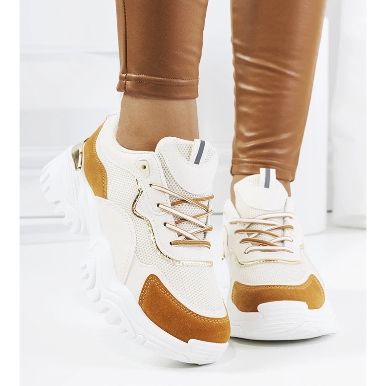 D/GMR Scarpe sportive beige Osorio