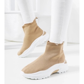 D/GMR Sneaker alta Melissa marrone