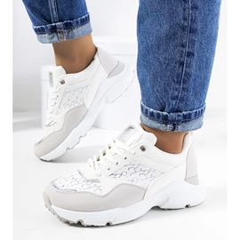 D/GMR Sneakers Viale da donna bianche grigio