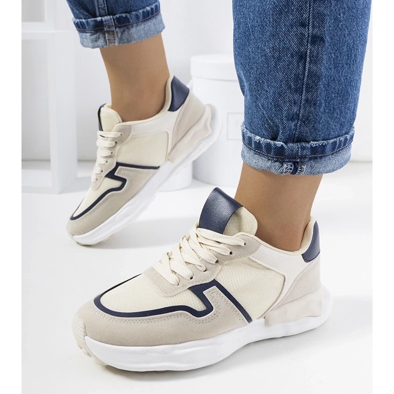 D/GMR Sneakers Misano da donna beige