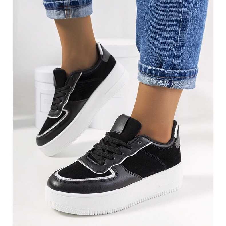 D/GMR Sneakers Statela da donna nere nero