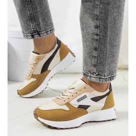 D/GMR Sneakers Onorato da donna marroni beige