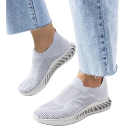 D/GMR Le sneakers sportive grigie di Neda grigio