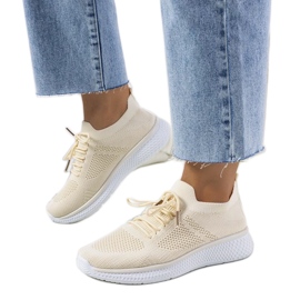 Sneakers sportive beige di Michael