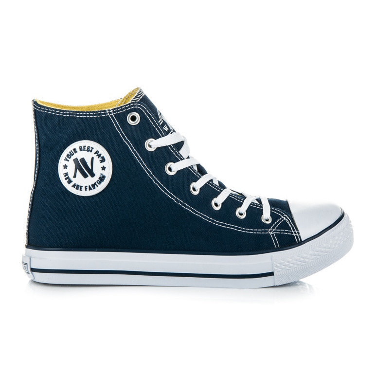 New Age Sneakers alte da uomo blu navy