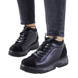 D/GMR Sneakers nere con tacco alto di Ambly nero