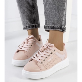 D/GMR Sneakers rosa su una robusta suola Louisiana