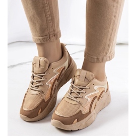 D/GMR Sneakers Brito marroni beige