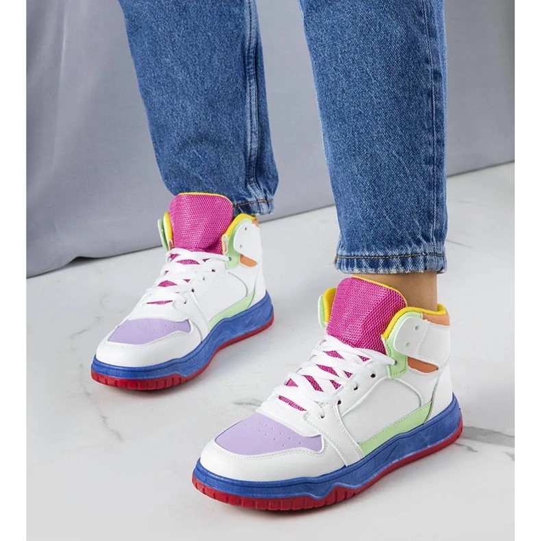 D/GMR Colorate sneaker alte Elizabeth multicolore