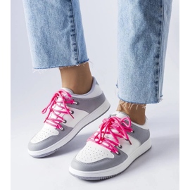 D/GMR Shari sneakers retrò bianche bianco