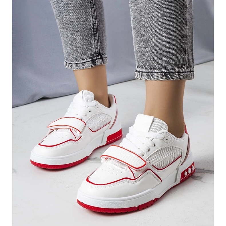 D/GMR Sneakers Ollie da donna di colore rosso