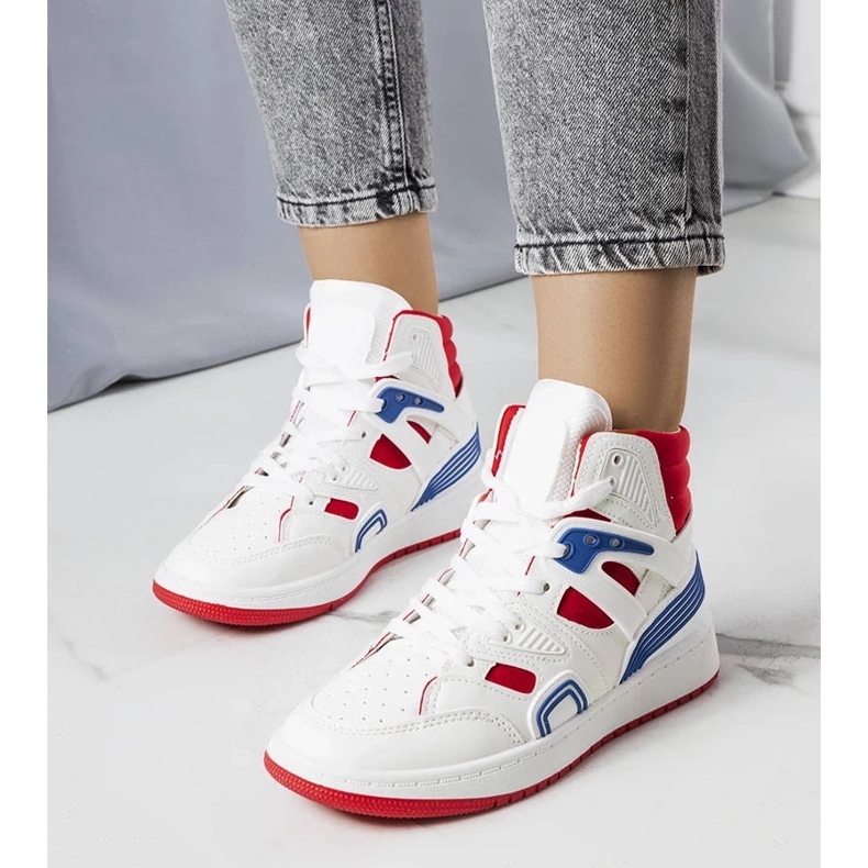 D/GMR Sneakers alte Marjorie bianche
