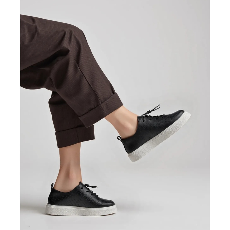 Vareno black slip-on femminile nero