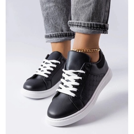 D/GMR Sneakers nere con goffratura Dreux nero