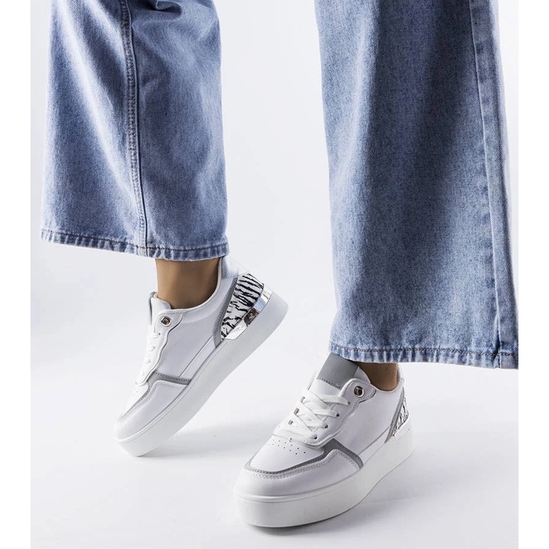 D/GMR Sneakers bianche sulla piattaforma Tooele bianca